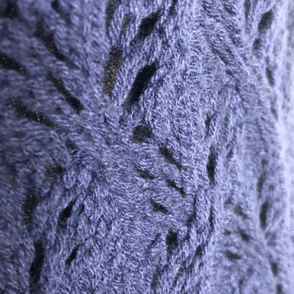 Leo & Nicole | Blue Knit Cardigan | S - Picture 4 of 4